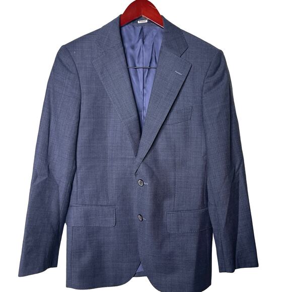 Suitsupply Tailored Fit Lazio Blazer in greyish blue sz US...